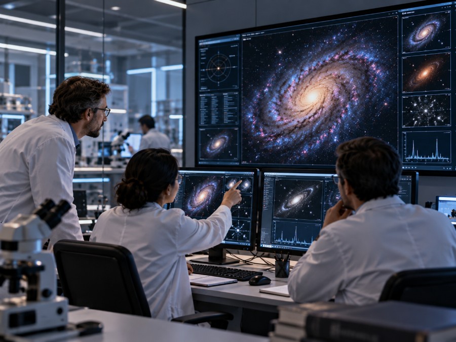 New Telescope Data Reveals Surprising Details About Distant Galaxy